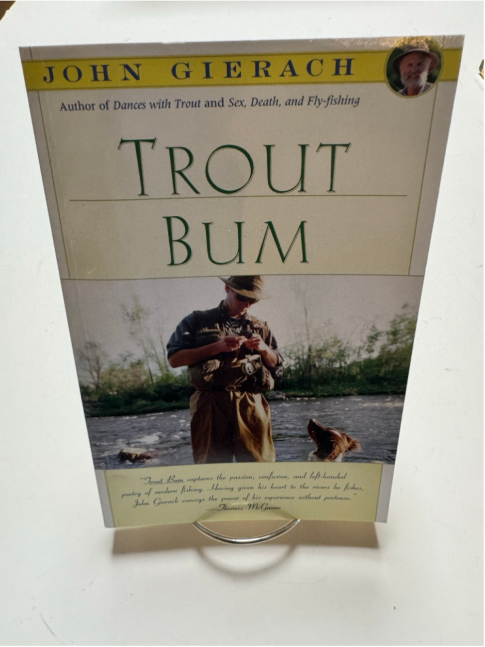 Trout Bum (John Gierach's Fly-fishing Library) 1986, Paperback